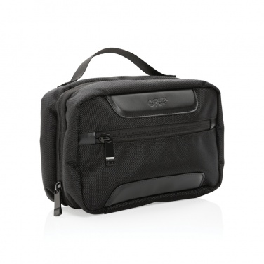 Logotrade business gift image of: Swiss Peak AWARE™ RPET Voyager toiletry bag