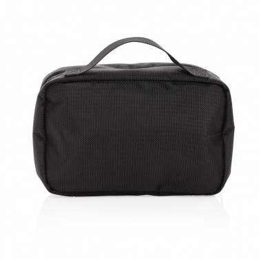 Logo trade promotional merchandise photo of: Swiss Peak AWARE™ RPET Voyager toiletry bag