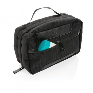 Logotrade corporate gift picture of: Swiss Peak AWARE™ RPET Voyager toiletry bag