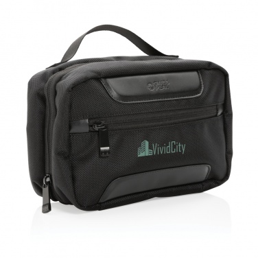 Logotrade corporate gifts photo of: Swiss Peak AWARE™ RPET Voyager toiletry bag