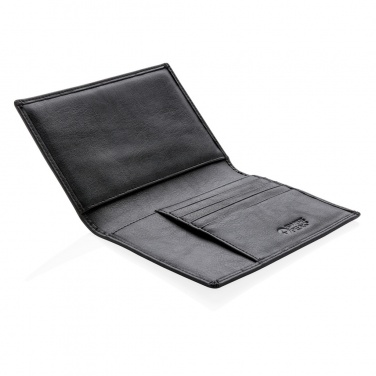 Logo trade promotional giveaway photo of: RFID anti-skimming passport holder