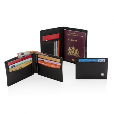 Logotrade promotional giveaway image of: RFID anti-skimming passport holder