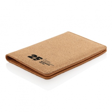 Logotrade promotional giveaways photo of: Cork secure RFID passport cover