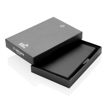 Logo trade corporate gifts picture of: C-Secure aluminium RFID card holder