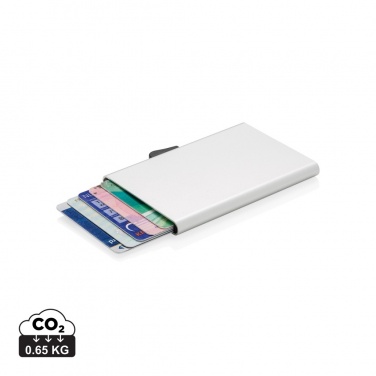 Logo trade promotional giveaways image of: C-Secure aluminium RFID card holder