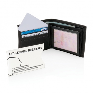 Logo trade promotional item photo of: Anti-skimming RFID shield card with active jamming chip