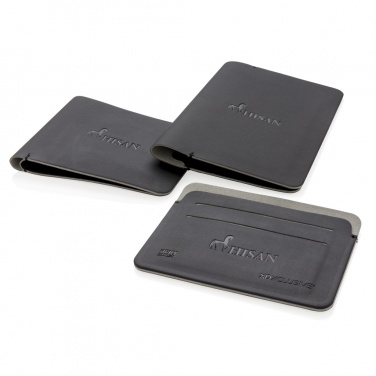 Logo trade promotional products image of: Quebec RFID safe cardholder