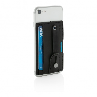 Logo trade advertising products picture of: 3-in-1 Phone Card Holder RFID