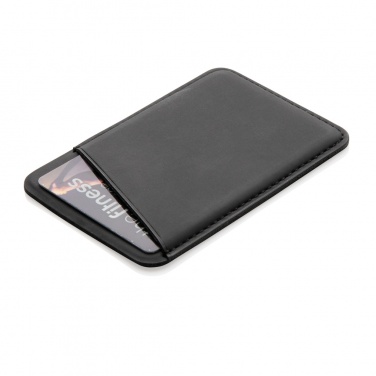 Logo trade promotional giveaway photo of: Magnetic phone card holder