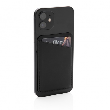 Logo trade advertising product photo of: Magnetic phone card holder