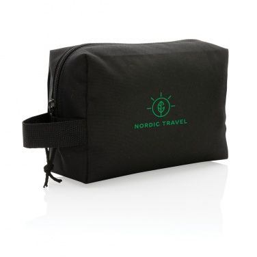 Logo trade business gift photo of: Impact AWARE™ basic RPET toiletry bag