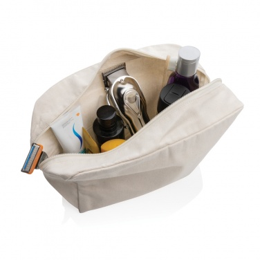 Logotrade promotional merchandise photo of: Impact Aware™ 285 gsm rcanvas toiletry bag undyed