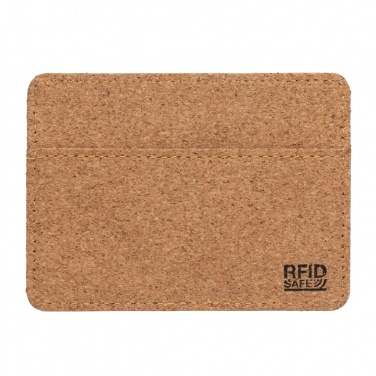 Logotrade advertising product picture of: Cork secure RFID slim wallet