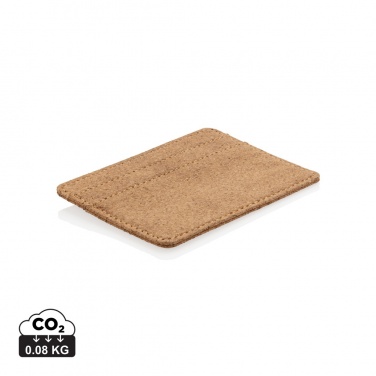 Logo trade promotional item photo of: Cork secure RFID slim wallet