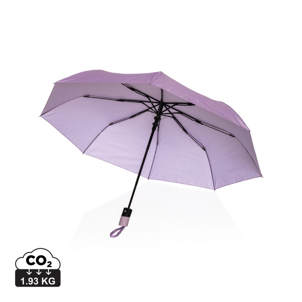 Logotrade advertising products photo of: 21" Impact AWARE™ 190T mini auto open umbrella