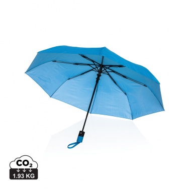 Logotrade promotional item image of: 21" Impact AWARE™ 190T mini auto open umbrella