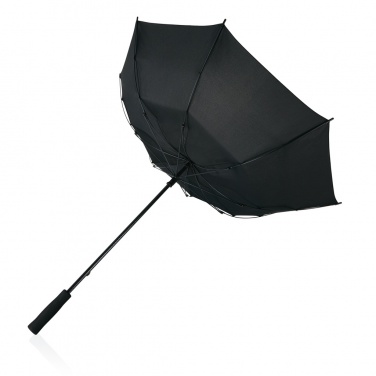 Logo trade business gifts image of: Swiss peak AWARE™ Tornado 23” storm umbrella