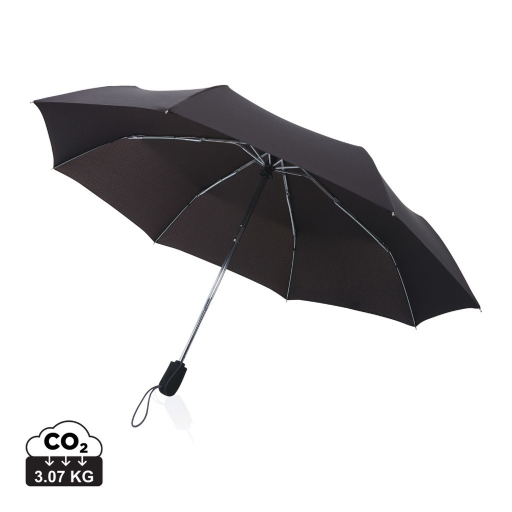 Logo trade promotional gift photo of: Swiss Peak AWARE™ Traveller 21” automatic umbrella