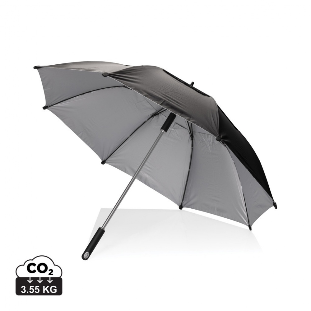 Logo trade promotional items image of: AWARE™ 27' Hurricane storm umbrella