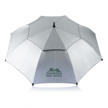 Logo trade promotional giveaway photo of: 27” Hurricane storm umbrella