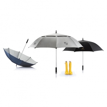 Logo trade promotional items picture of: 27” Hurricane storm umbrella