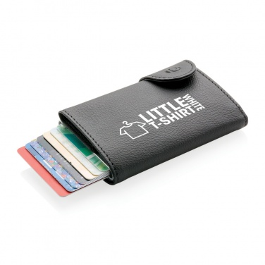 Logo trade promotional gifts picture of: C-Secure RFID card holder & wallet