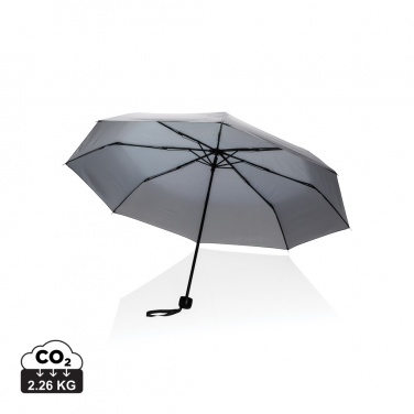 Logo trade promotional products image of: 20.5" Impact AWARE™ RPET 190T mini umbrella