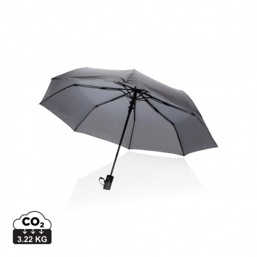 Logotrade corporate gift image of: 21" Impact AWARE™ RPET 190T mini auto open umbrella