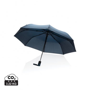 Logotrade promotional gift picture of: 21" Impact AWARE™ RPET 190T mini auto open umbrella