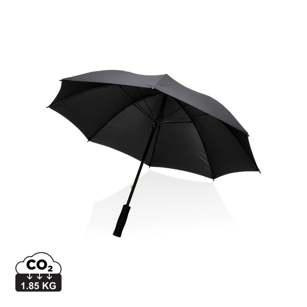 Logo trade promotional merchandise picture of: 23" Impact AWARE™ RPET 190T Storm proof umbrella