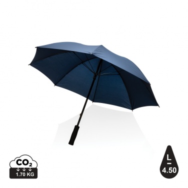 Logo trade corporate gift photo of: 23" Impact AWARE™ RPET 190T Storm proof umbrella