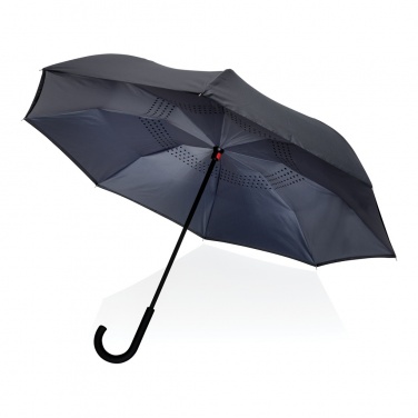 Logotrade promotional item picture of: 23" Impact AWARE™ RPET 190T reversible umbrella