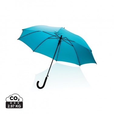 Logotrade corporate gift picture of: 23" Impact AWARE™ RPET 190T standard auto open umbrella