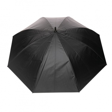 Logo trade promotional gifts image of: 27" Impact AWARE™ RPET 190T dual colour auto open umbrella