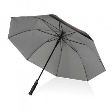 Logotrade promotional product image of: 27" Impact AWARE™ RPET 190T dual colour auto open umbrella