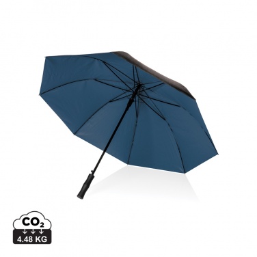 Logotrade promotional giveaway image of: 27" Impact AWARE™ RPET 190T dual colour auto open umbrella