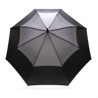 Logo trade promotional merchandise picture of: 27" Impact AWARE™ RPET 190T auto open stormproof umbrella