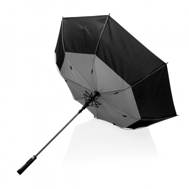 Logotrade promotional product image of: 27" Impact AWARE™ RPET 190T auto open stormproof umbrella