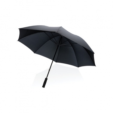 Logo trade promotional gifts image of: 30" Impact AWARE™ RPET 190T Storm proof umbrella