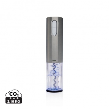 Logo trade promotional gifts image of: Electric wine opener - USB rechargeable