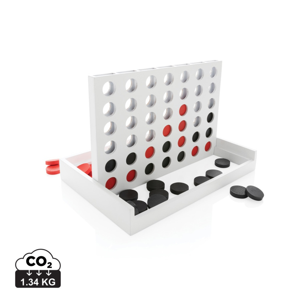 Logotrade promotional merchandise photo of: Connect four wooden game