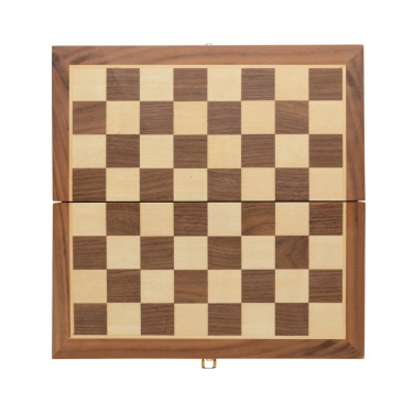 Logotrade corporate gifts photo of: Luxury wooden foldable chess set