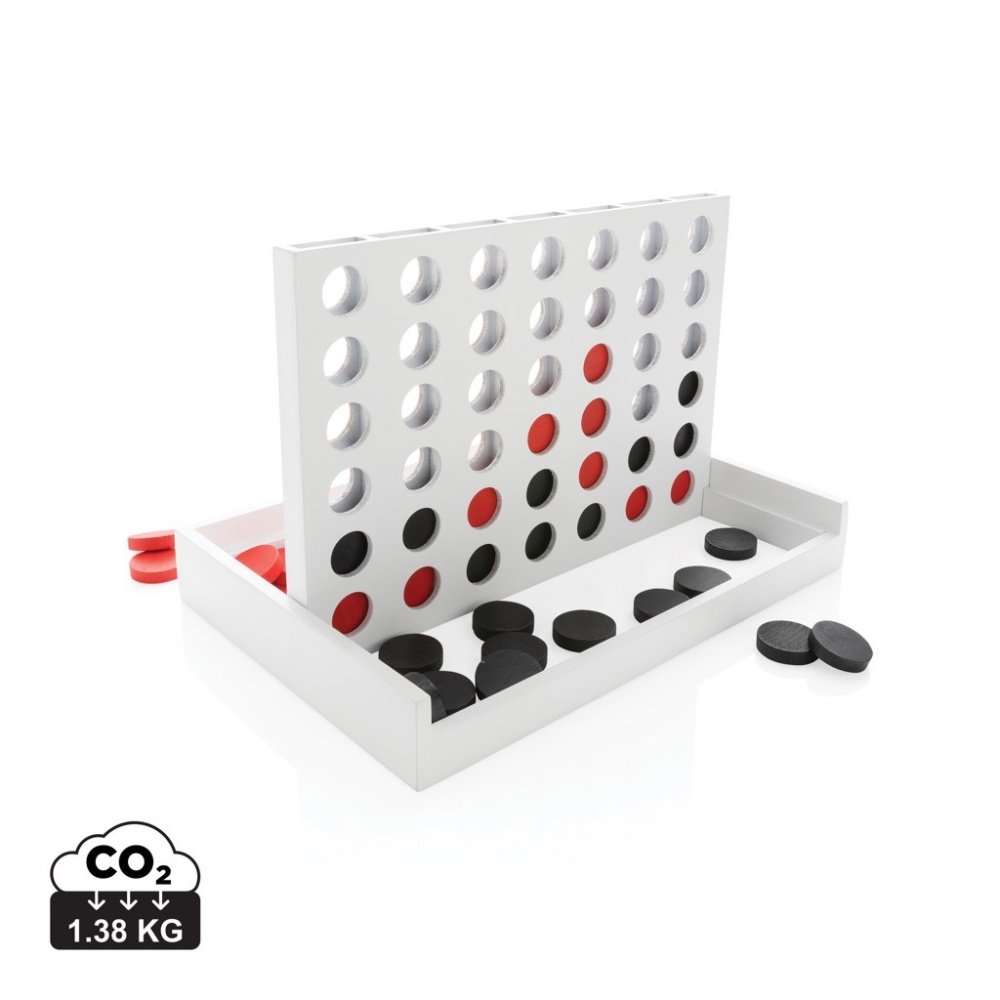 Logotrade promotional merchandise photo of: Connect four wooden game