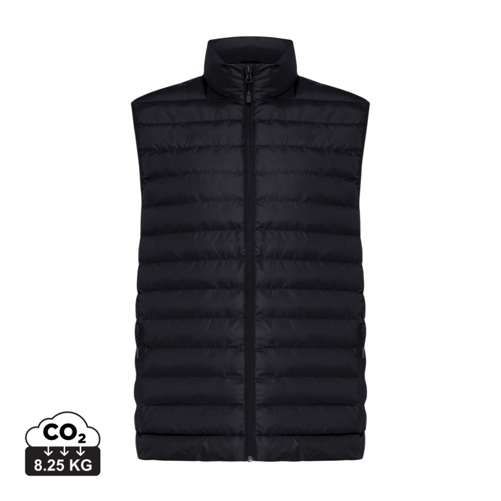 Logo trade promotional items picture of: Iqoniq Meru men recycled polyester bodywarmer