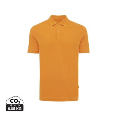 Logo trade promotional merchandise picture of: Iqoniq Yosemite recycled cotton pique polo