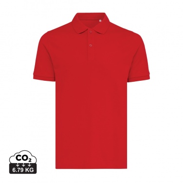 Logo trade promotional item photo of: Iqoniq Yosemite recycled cotton pique polo