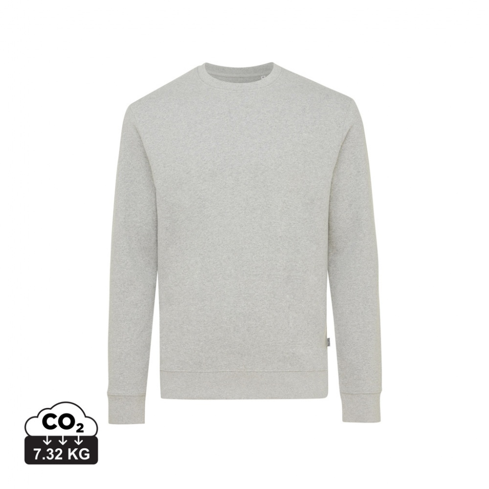 Logotrade promotional gift picture of: Iqoniq Denali recycled cotton crew neck undyed