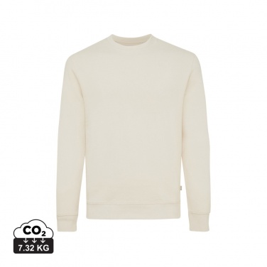 Logotrade corporate gift image of: Iqoniq Denali recycled cotton crew neck undyed