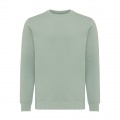 Iqoniq Etosha lightweight recycled cotton crew neck, iceberg green