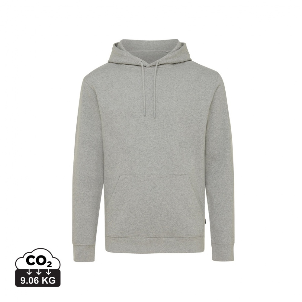 Logotrade advertising product picture of: Iqoniq Torres recycled cotton hoodie undyed